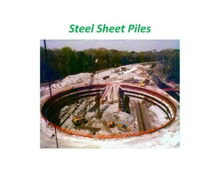 Steel Sheet Piles
 