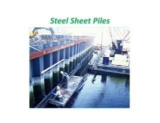 Steel Sheet Piles
 