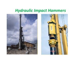 Hydraulic Impact Hammers
 