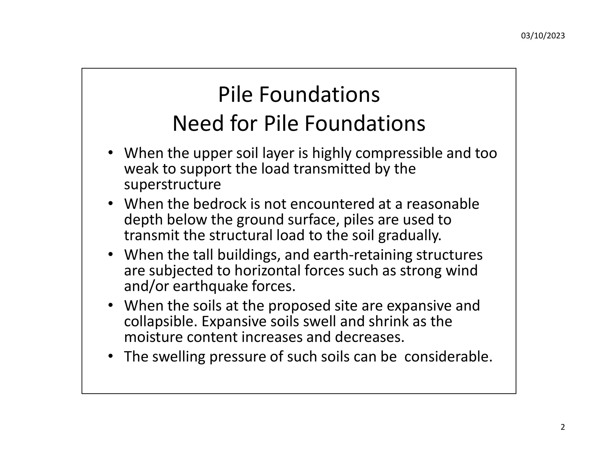 Piles and drilled shaft - Deep Foundations | PDF