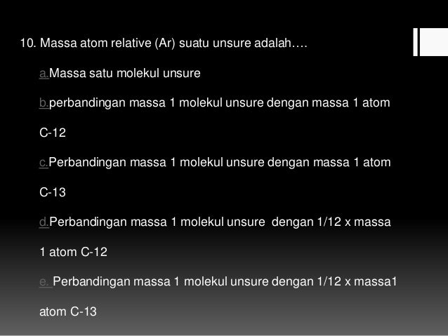 Soal Pilihan Ganda Hukum Dasar Kimia