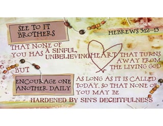 Pilgrims Progress - Ch 10 - Simple Sloth Presumption | PPT