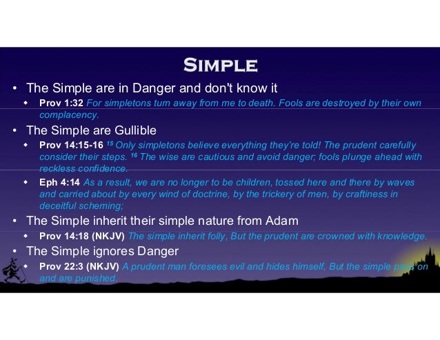 Pilgrims Progress - Ch 10 - Simple Sloth Presumption