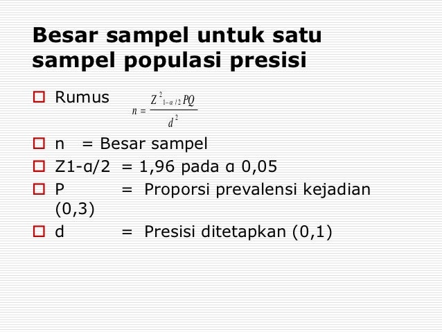 Pilihan uji statistik