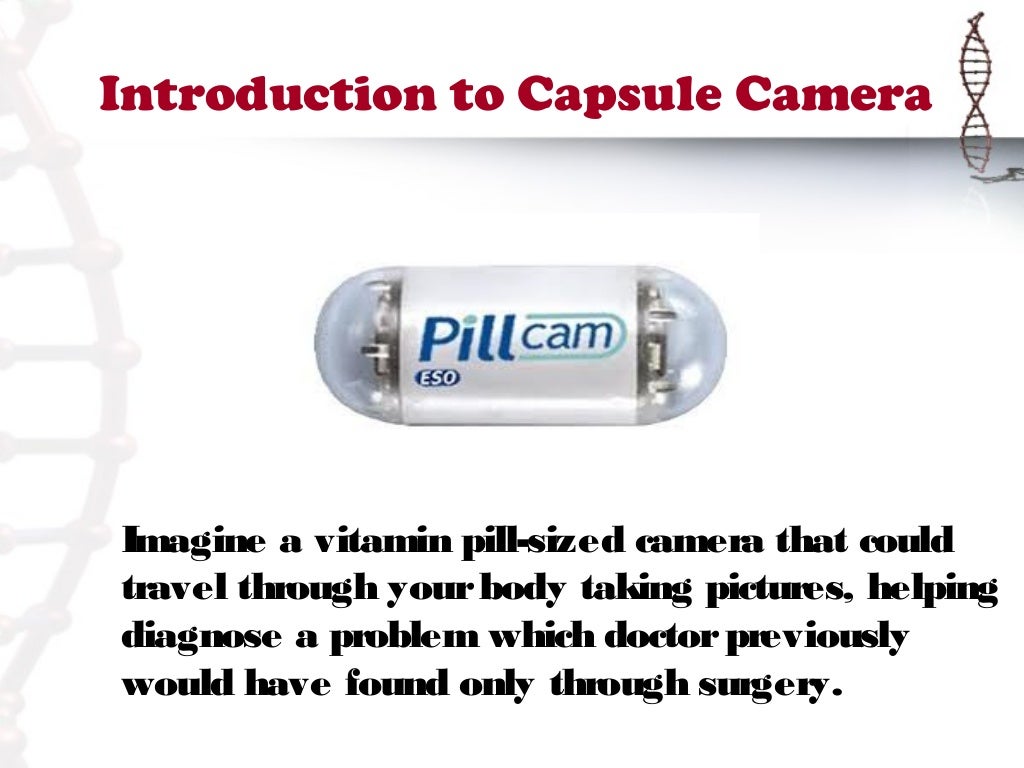 Pill camera presentation