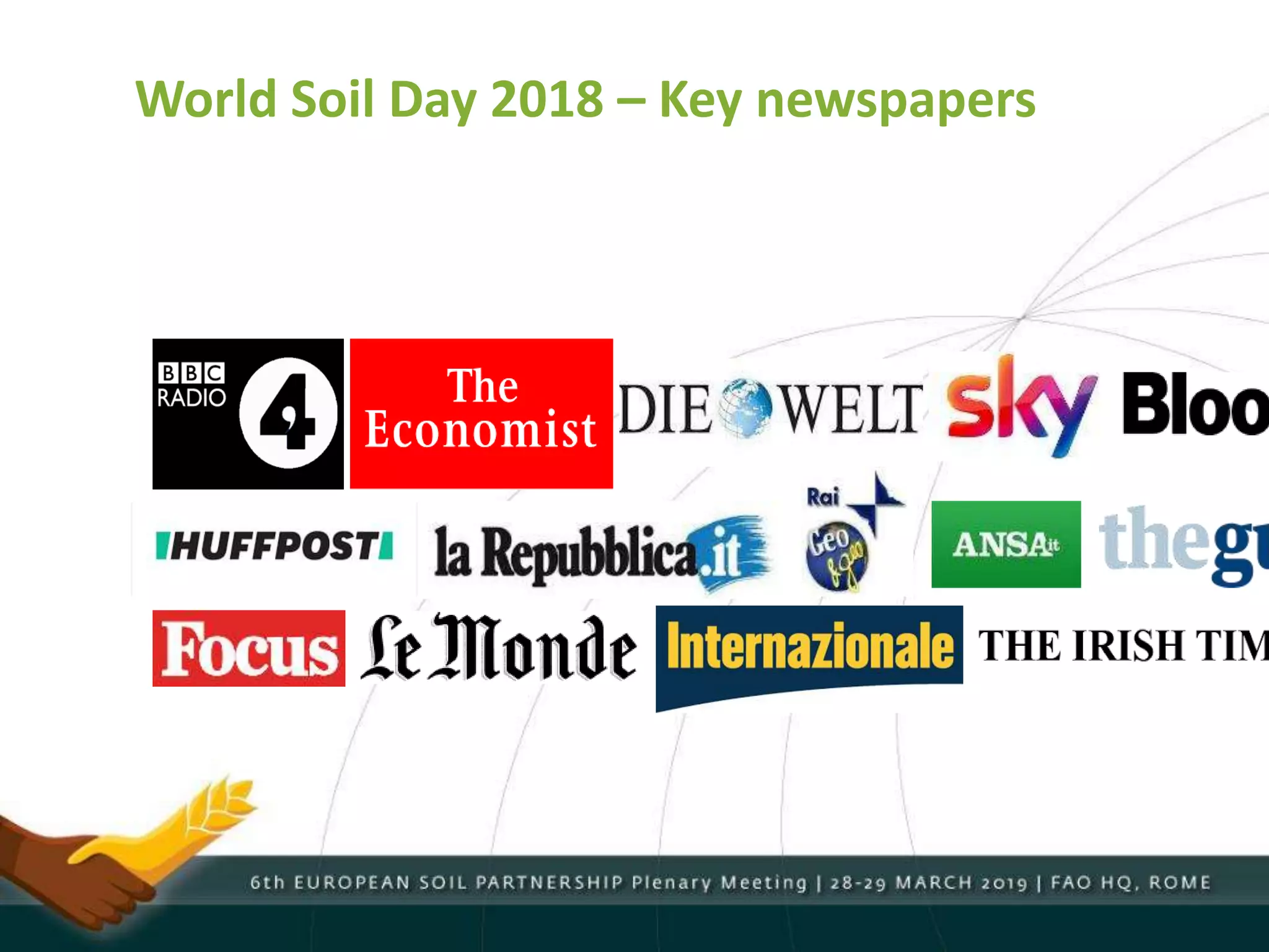 World Soil Day 2018 – Key newspapers
 