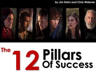 by Jim Rohn and Chris Widener




  12   Pillars
The

       Of Success
 