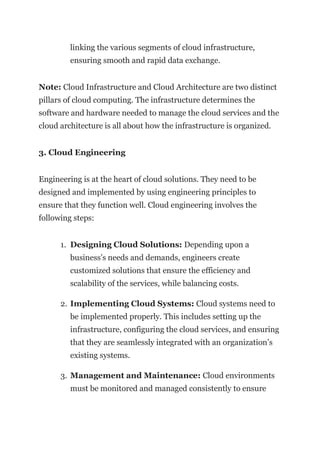 Pillars Of Cloud Computing: Decoding The Fundamentals | PDF | Cloud ...