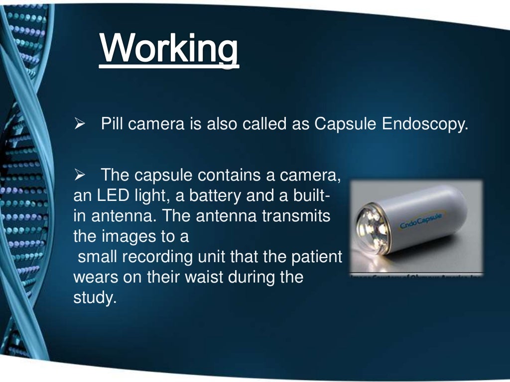 Pill camera ppt