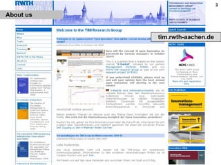 3

About us


           tim.rwth-aachen.de
 