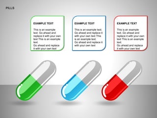 Powerpoint Rounded Pill Pills Shapes for PowerPoint | PPT