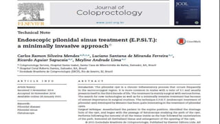 Pilonidal Sinus Racgp Pilonidal sinus disease | PPTX