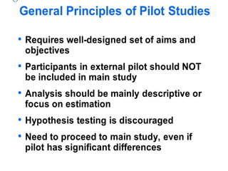 Comprehensive Overview of Pilot Studies in Research Methodology, pilot ...