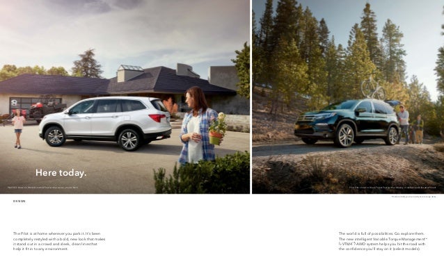 Honda pilot catalog