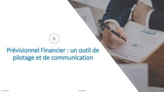 05/04/2019 2CFINANCE 21
Prévisionnel Financier : un outil de
pilotage et de communication
6
 