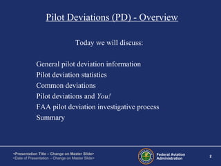 Pilot Deviations | PPT
