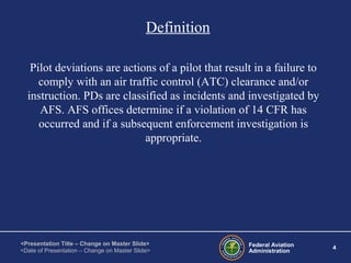 Pilot Deviations | PPT