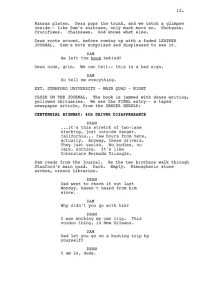 Pilot Script (Final Network Draft) | PDF