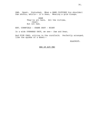 Pilot Script (Final Network Draft) | PDF