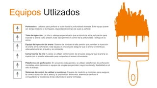 Pilotes de compactación de arena(SAND COMPACTION PILES) | PPTX
