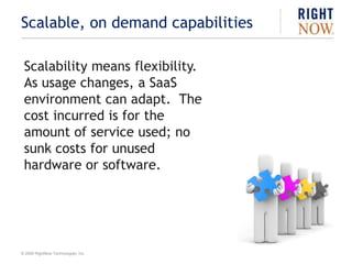 Points of impactCloud Monitor- Engage with citizens on their   social web platform of choice- Follow trends in program related   conversation on the social webRightNow Social- Enable communities of interest foryour program- Enable transparency when   interacting with citizensListen and respondConnect and engageRIGHTNOW COMMUNITY
