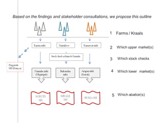 Outline of proposed pilot livestock identification and traceability activities in Uganda