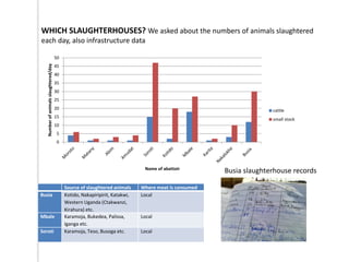 Outline of proposed pilot livestock identification and traceability activities in Uganda