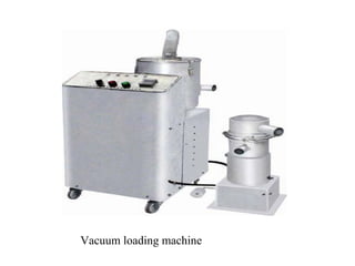 Vacuum loading machine
 