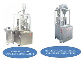 HOFLIGER KARG AUTOMATIC
CAPSULE FILLING MACHINE
ZANASI AUTOMATIC
CAPSULE FILLING MACHINE
 