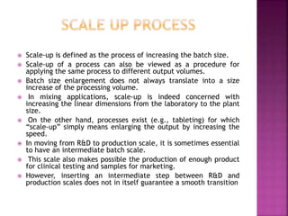 Pilot plant part1 | PPTX
