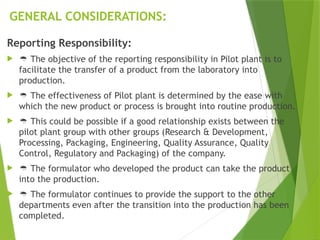 Pilot plant scale up considerations for semi solids and relevant ...
