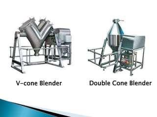 V-cone Blender   Double Cone Blender
 