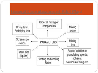 General Consideration of Pilot Plant
 