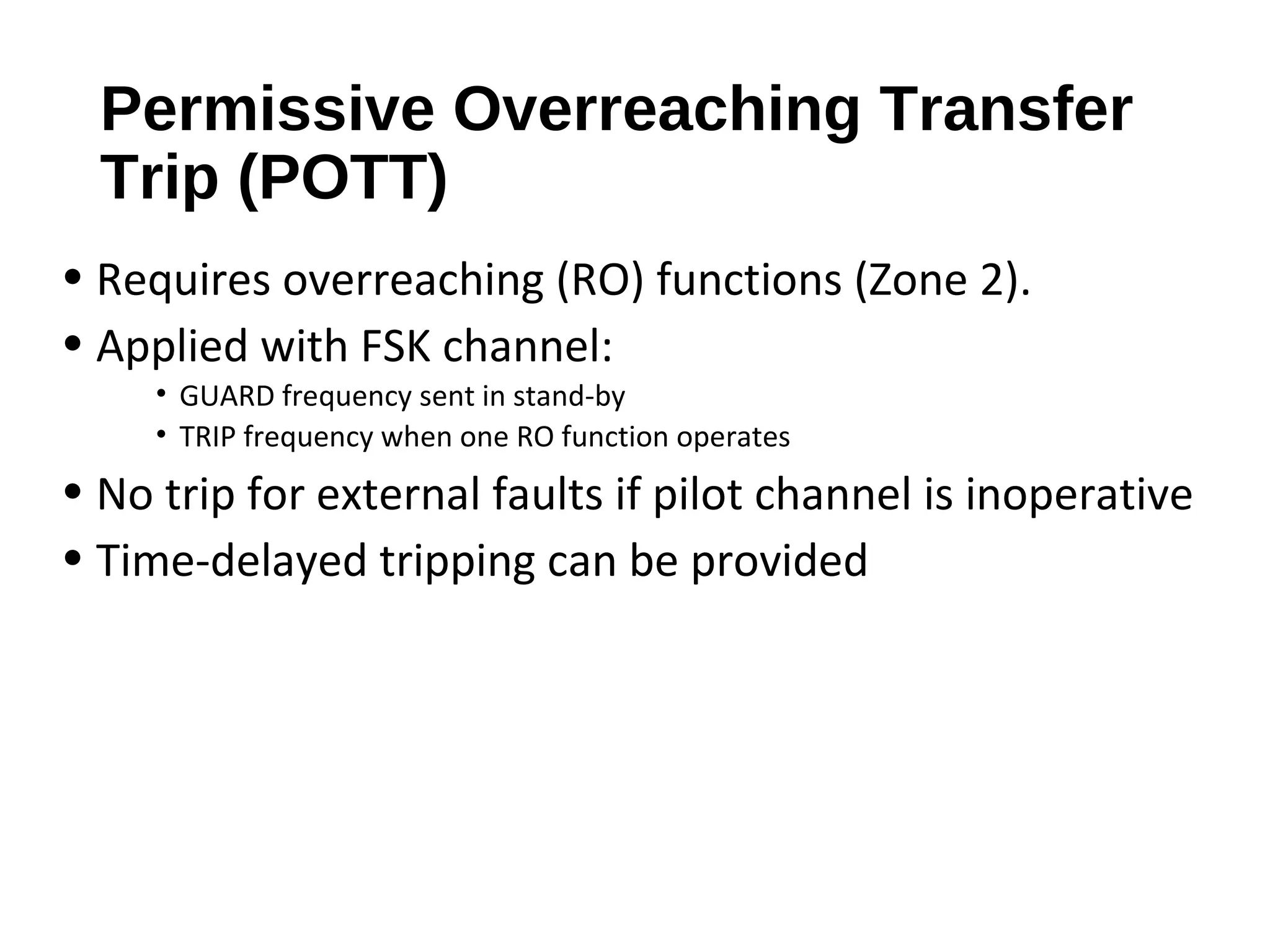 Pilot protection | PPT