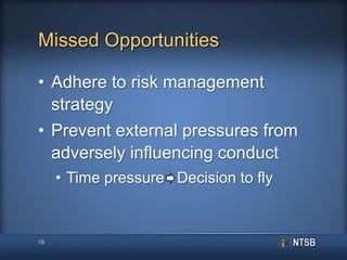 Missed Risks Safety Alert: Pilots... Manage Risks to Ensure Safety | PPTX