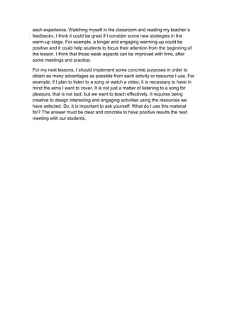  Foto zu Personal reflection about Kindergarten 