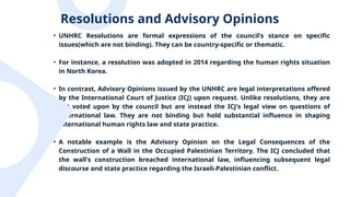 PIL Presentation Assignment about UNITED NATIONS HUMAN RIGHTS COUNCIL ...
