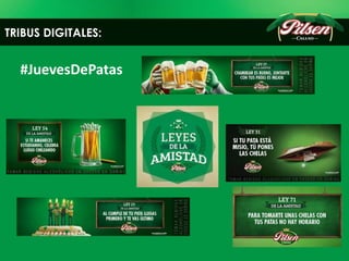 El Consumidor
Se llama Jesús, de
nacionalidad peruana.
De 29 años, nivel
socioeconómico B, soltero y
trabajador, vive en el distrito
de: Bellavista – Callao.
Es una persona sociable, fiel
consumidor de la cerveza
PILSEN.
 