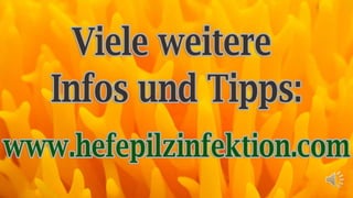 Pilzinfektion Symptome