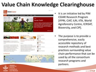 PIM - Presentation for Discussion with Donors and Partners - June 2013