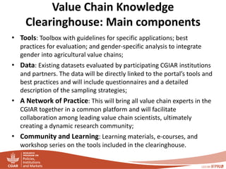 PIM - Presentation for Discussion with Donors and Partners - June 2013