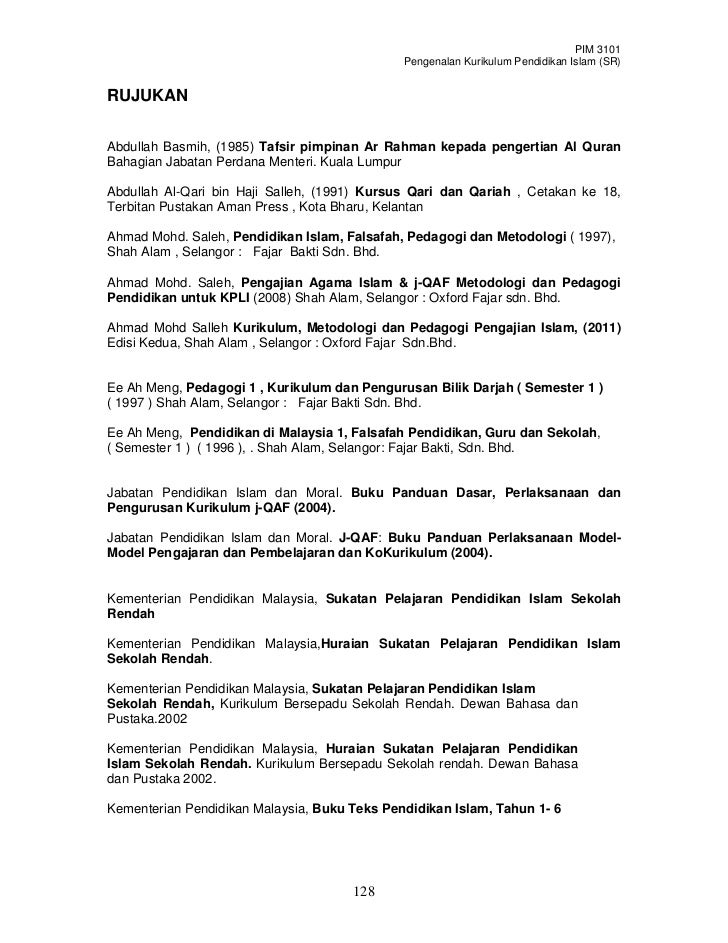 Pim3101 pengenalan kurikulum_pendidikan_islam_sr_