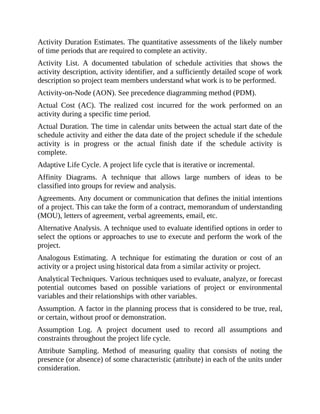 Mastering Project Management with PMBOK Guide 6th Edition: A Comprehensive Presentation