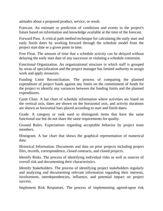 Mastering Project Management with PMBOK Guide 6th Edition: A Comprehensive Presentation