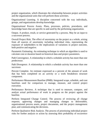 Mastering Project Management with PMBOK Guide 6th Edition: A Comprehensive Presentation