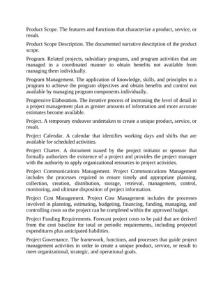 Mastering Project Management with PMBOK Guide 6th Edition: A Comprehensive Presentation