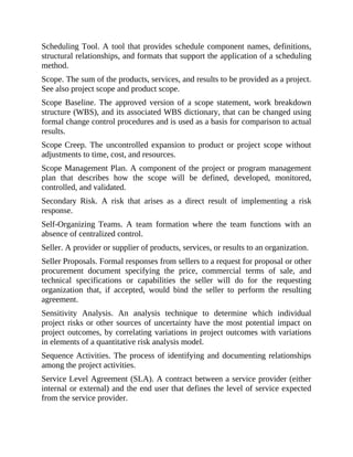 Mastering Project Management with PMBOK Guide 6th Edition: A Comprehensive Presentation