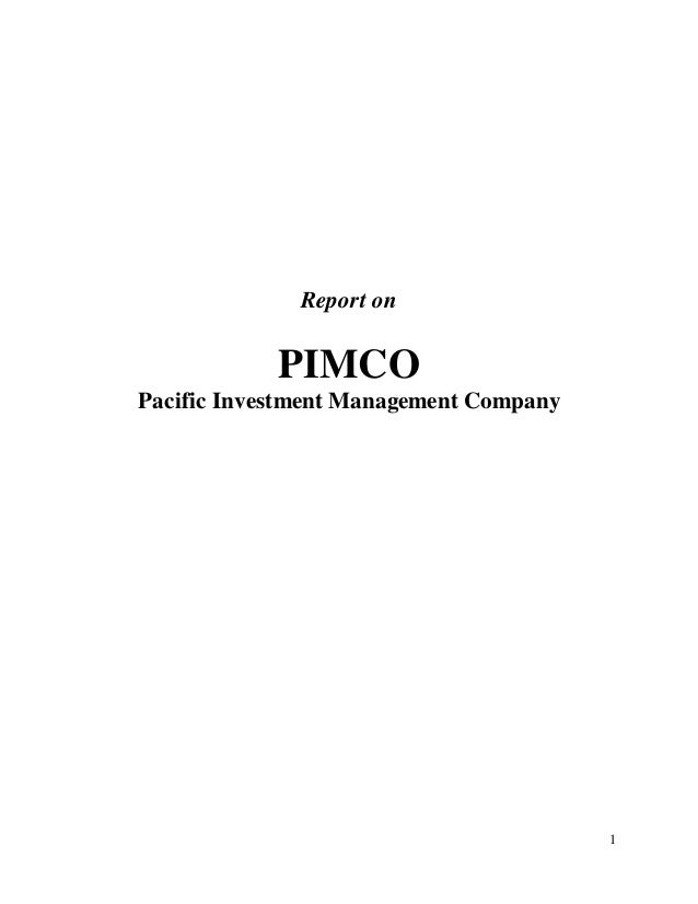 Pacific Investment Management Company PIMCO pacific-investment-management-company-pimco