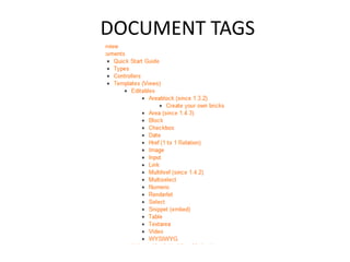 DOCUMENT TAGS
 