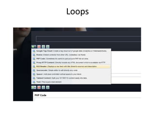 Loops
 